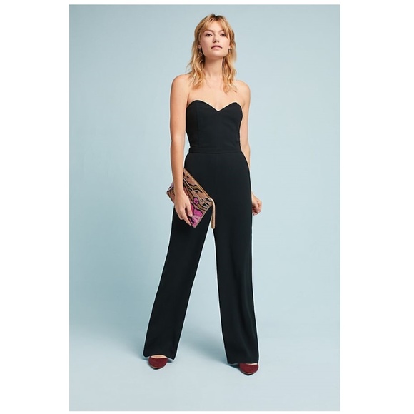 Anthropologie Pants - Anthropologie ELINDA STRAPLESS JUMPSUIT new